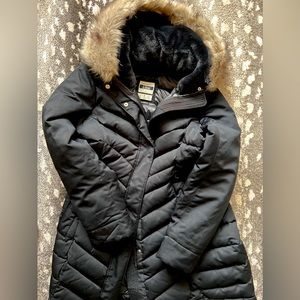Abercrombie & Fitch Faux Fur Parka